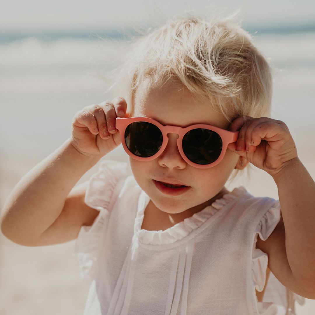 Kids ECO Sunglasses - Coral Pink