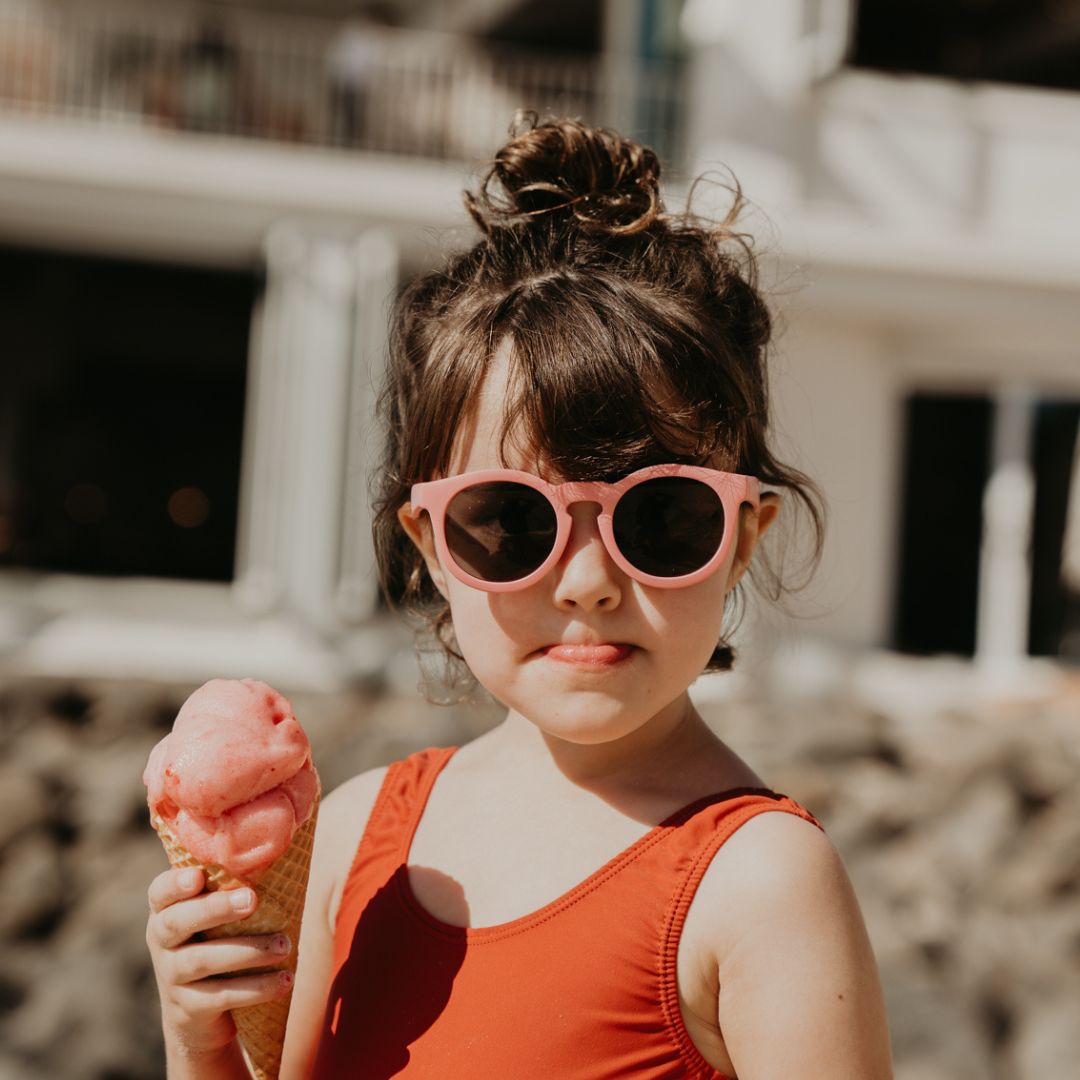 Kids ECO Sunglasses - Coral Pink