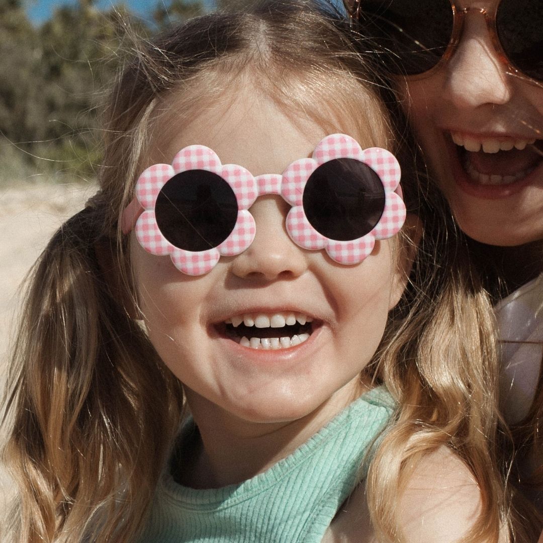 BABY DAISY - Pink Check