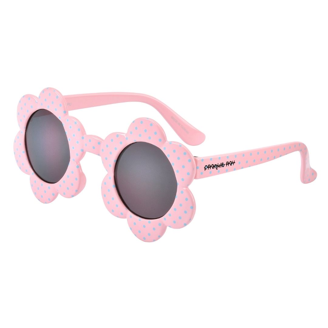 DAISY - Pink with Aqua Spot