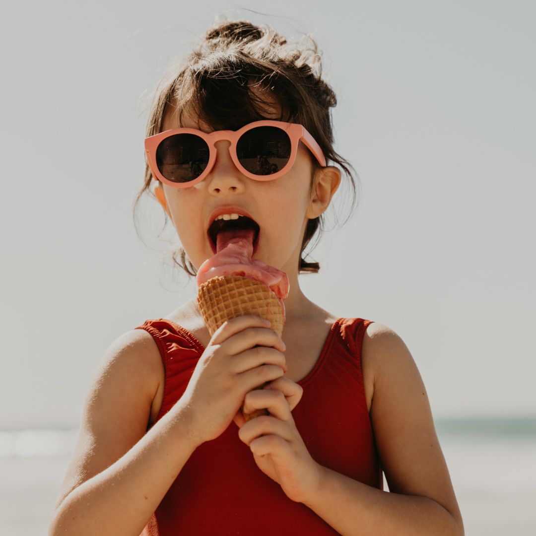 Kids ECO Sunglasses - Coral Pink